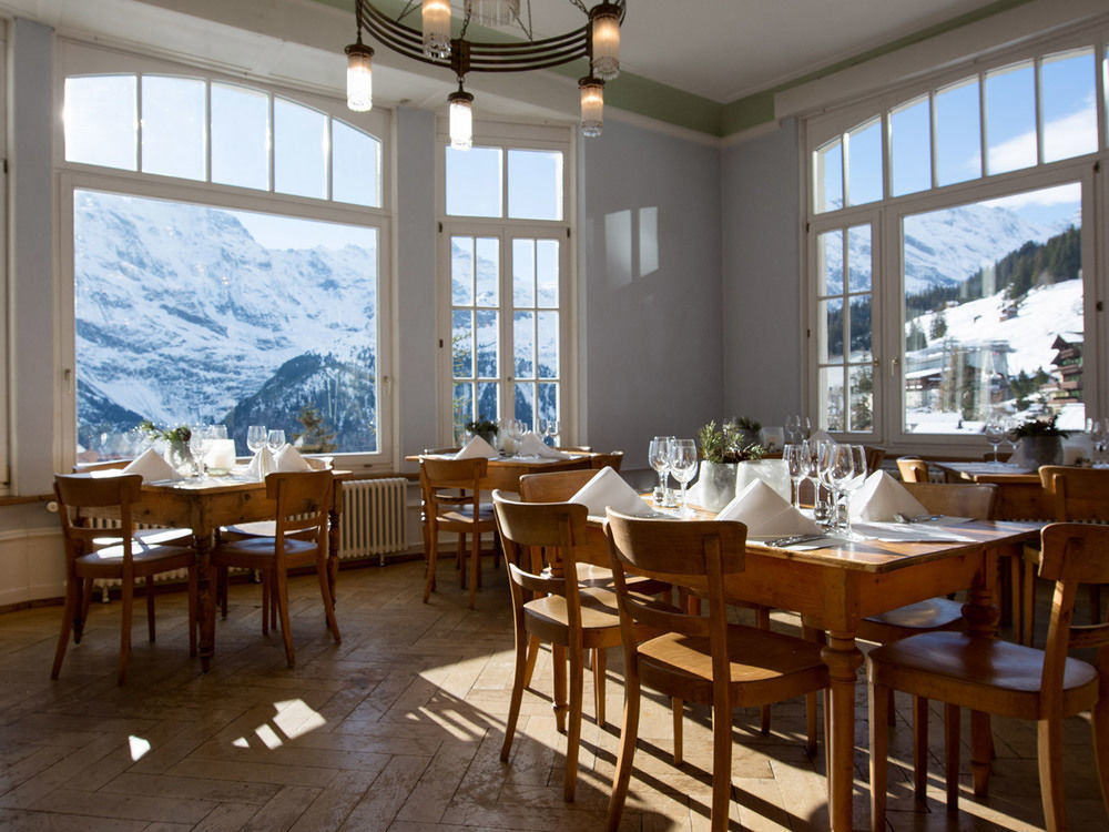 Hotel Regina Mürren Exterior foto
